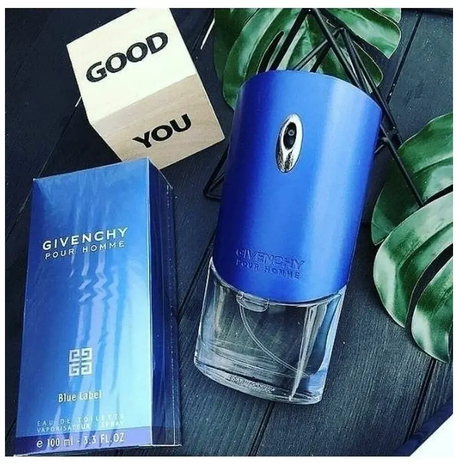 Мужская туалетная вода Givenchy pour Homme Blue Label 100 мл