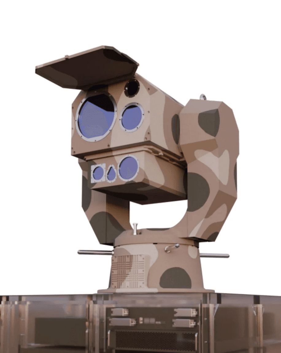 Лазерная установка уничтожения БПЛА.