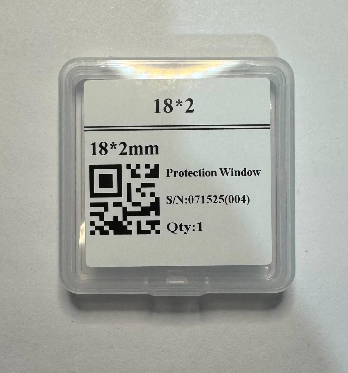 Стекло защитное 18*2 (D18T2)