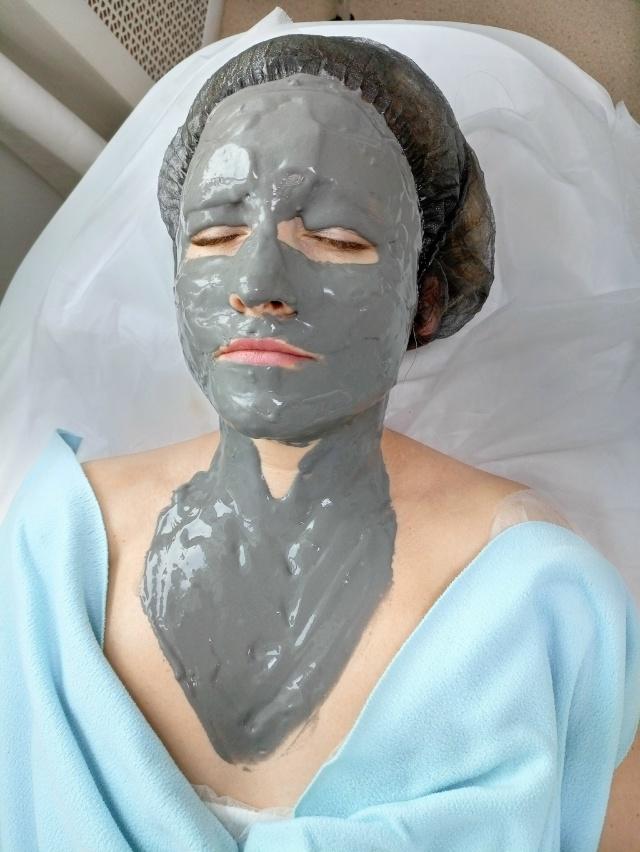 Маска алгинатная с шеей