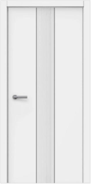 Межкомнатная дверь Синди-7М белая эмаль