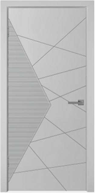 Межкомнатная дверь Синди-2 эмаль RAL 7047