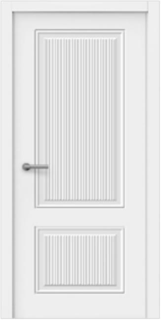 Межкомнатная дверь Рим-2Ф белая эмаль