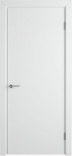 Межкомнатная дверь Скай-10 белая эмаль
