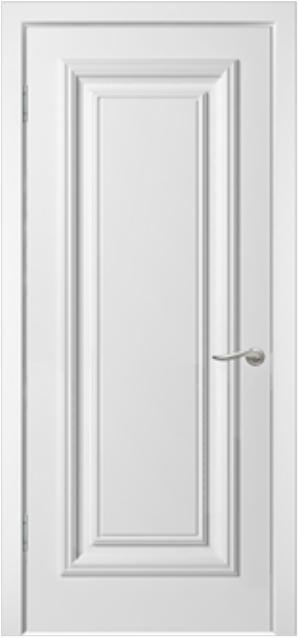 Межкомнатная дверь Дебют-1 белая эмаль