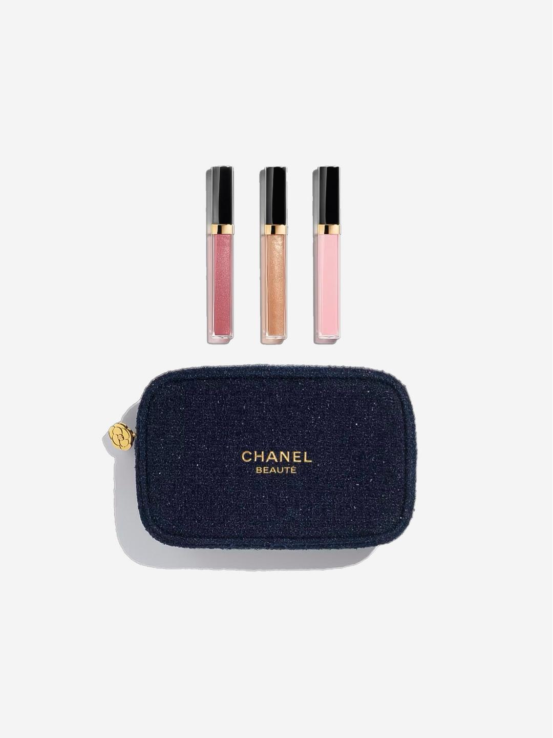 CHANEL LE TRIO ROUGE COCO GLOSS