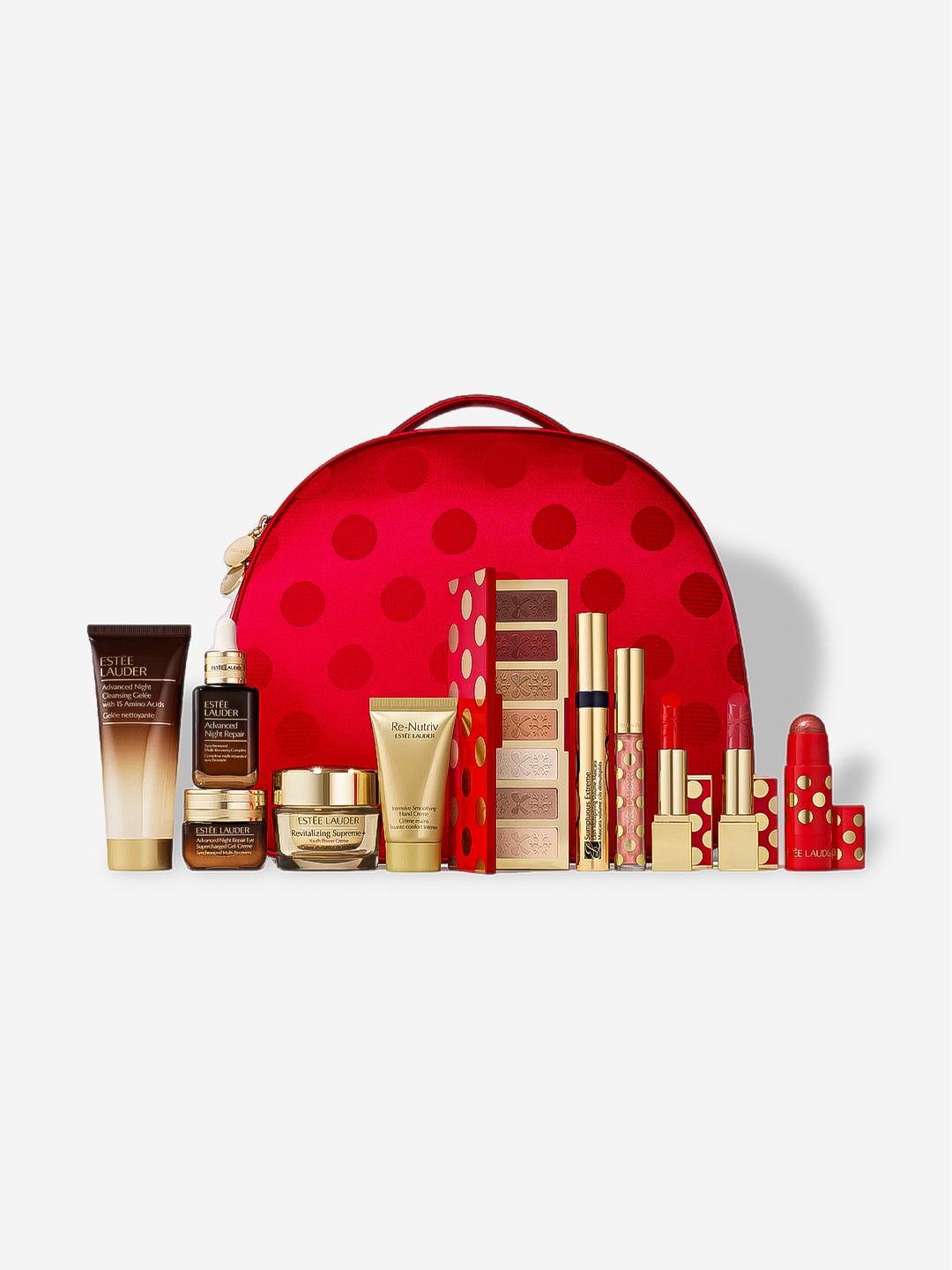 ESTEÉ LAUDER 12-Piece Holiday Blockbuster  9 Full-Size Favorites Beauty Gift Set